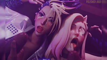 Anime porn Three dimensional Akali/KDA