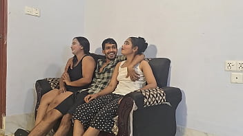 Hanif and Adori and nasima - Desi hook-up Deep-throat and Ample dark-hued fuck-stick porno for Bengali Cumsluts three-way A men 2 femmes smash