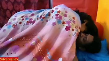 Desi super-hot bhabhi boinking under bed with devor! Romantic fuck-fest