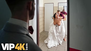 BRIDE4K. Locked Restroom Adventure