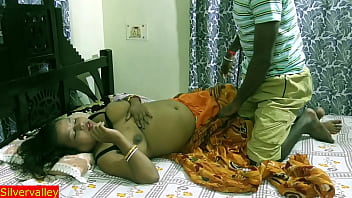 Indian super-fucking-hot Bhabhi romantic fuck-a-thon with husband super-fucking-hot webseries Saree fuck-a-thon