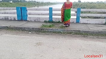 Green saree Indian Desi Village Bengali Bang ( Official Vid By Localsex31)