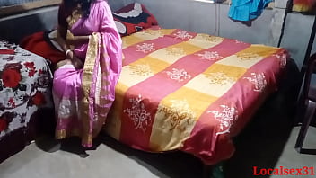 Desi Indian Pinkish Saree Slightly And Deep Fuck(Official video By Localsex31)