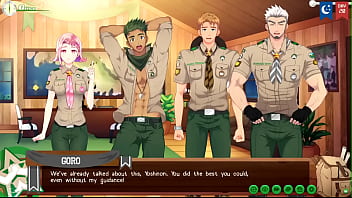 Gay-for-pay Guys Fellow meat Sizing Contest - Camp acquaintance - Yoichi Route - Part 14