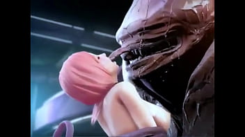 Ultra-cute female get arse porking with alien - Manga pornography 3 dimensional 15