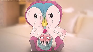 Piplup On The Donk of Bulma !Pokemon and dragon ball anime Anime pornography ( Toon 2d fucky-fucky )porn