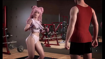 The Genesis Order - Utter GALLERY [ Anime pornography Game PornPlay] Ep.12 risky public inward jism fountain at the gym