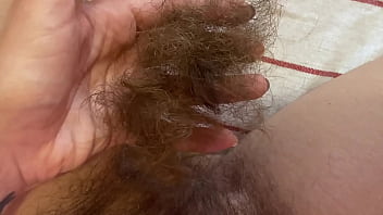 TRIMMING MY Super Long Poon HAIR CLOSEUP