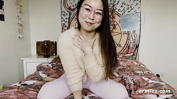 Ersties: Super-cute Chinese Damsel Was Super Happy To Make A Onanism Video For Us