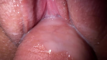 I fucked my super-steamy stepsister, incredible cream-colored bang-out and spunk inside cunt