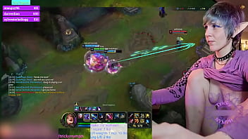 Tricky Dame Plays League of Legends on Chaturbate! 25 on Jinx!!