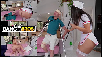 BANGBROS - Johnny Love Hijacks His Ailing Bodacious Mexican Nurse Violet Myers