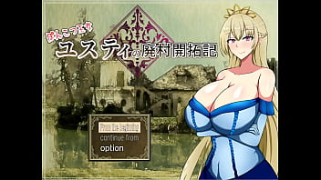 Deprived village reclamation of Queen Ponkotsu Justy [PornPlay Manga pornography game] Ep.1 Lazy Queen with immense milk cans