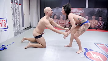 Dan Ferrari Keeps His Streak Alive, Facefucks and Ravages Lily Lane Right On The Mat