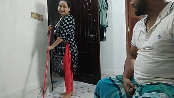 Displaying man-meat on real indian maid