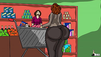 Hefty Donk Mrs. Keagan get distress at the super market (Proposition Season 4)